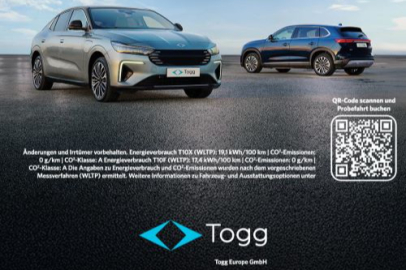 TOGG RÜZGÂRI MÜNİH'TE ESECEK